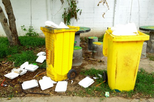 Recycling facility in Tooting